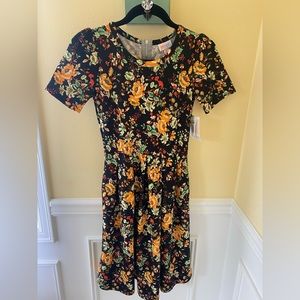 LuLaRoe Amelia Dress Size XS. With pockets!!